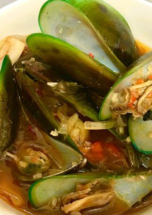 Foto resep Kerang hijau saus padang