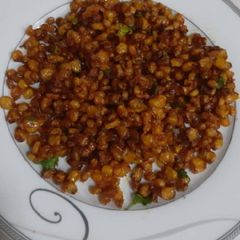 Fried chilli corns A picture of Fried chilli corns.
