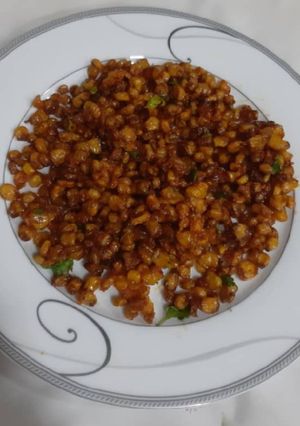 A picture of Fried chilli corns.