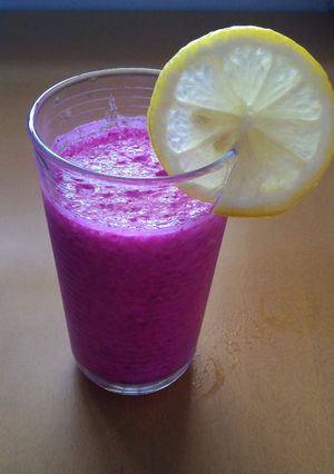 Foto resep Dragonfruit Pineapple Lemon juice