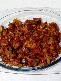 عکسی از دستور خوراک گوشت و جگر