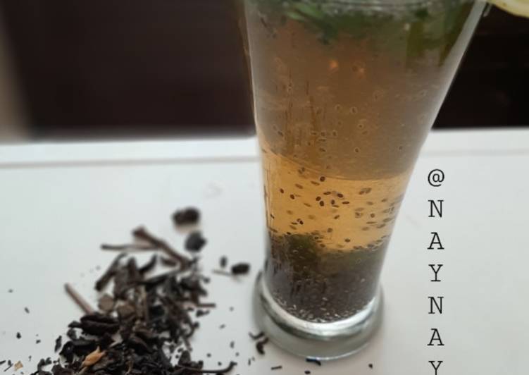 makanan Chia Seeds Lemon Tea Anti Gagal