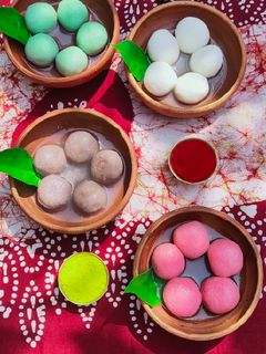 রঙিন রসগোল্লা (Rongin rosogolla recipe in Bengali) রেসিপির প্রধান ছবি