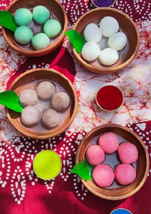 রঙিন রসগোল্লা (Rongin rosogolla recipe in Bengali) রেসিপির প্রধান ছবি