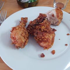 A picture of Fried Tikka Chicken.