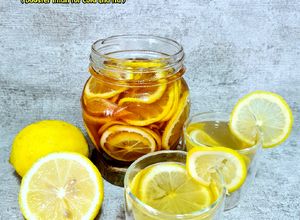 Foto resep Honey Lemon + ginger tea (wedang booster imun utk cold and flu)
