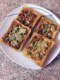 🍕 بيتزاء خبز التوست 🍞