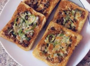 صورة لوصفة 🍕 بيتزاء خبز التوست 🍞