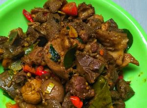 Foto resep Tumis Jeroan kambing kecap