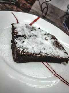 Una foto de Brownie de chocolate