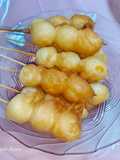 Sate Telur Puyuh Goreng Tepung