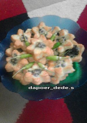 Foto resep Rolade Tahu Daun Singkong bentuk Bunga