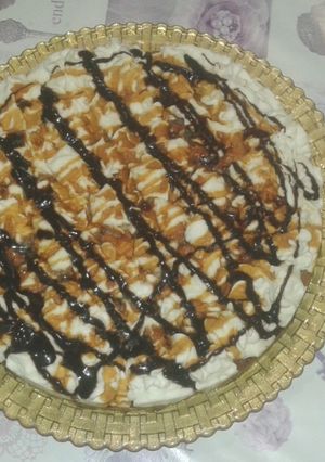 Una foto de Tarta toffee helada golosa
