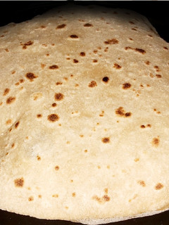 A picture of Wheat flour Roti.