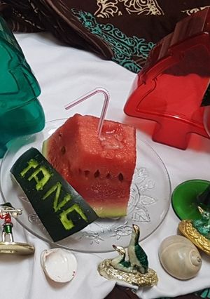 A picture of Watermelon lemonade.