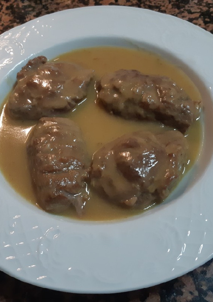 Una foto de Carrilleras de cerdo en salsa a la miel