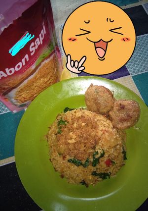 Foto resep Nasgor abon