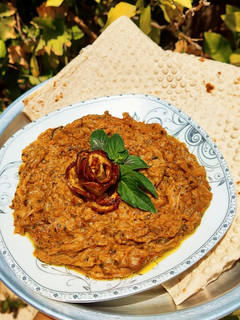 عکسی از دستور کشک بادمجون
