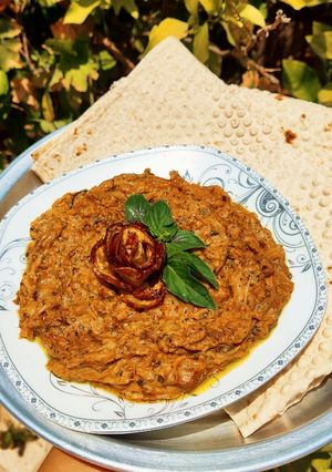 عکسی از دستور کشک بادمجون