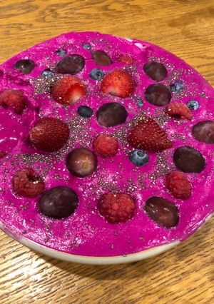 Foto resep Dragon fruit smoothie
