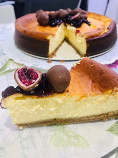 Una foto de Cheesecake sin TACC