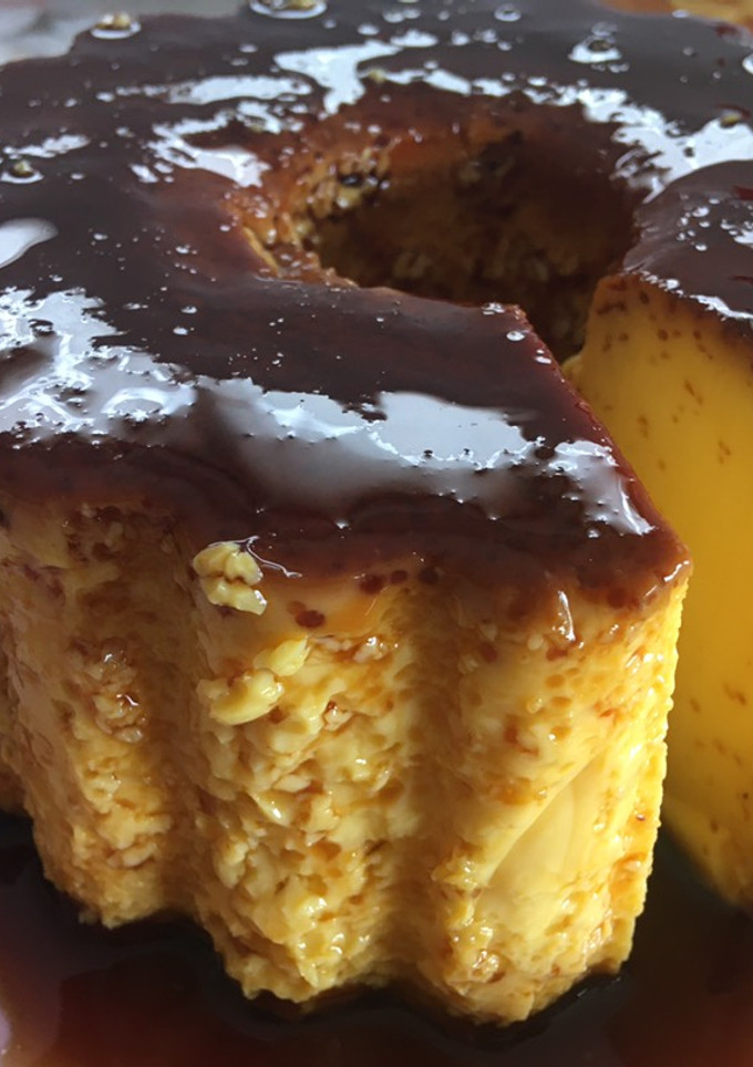 Una foto de Flan de huevo