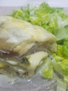 Una foto de Lasagna de pencas de acelga