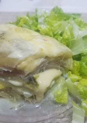 Una foto de Lasagna de pencas de acelga