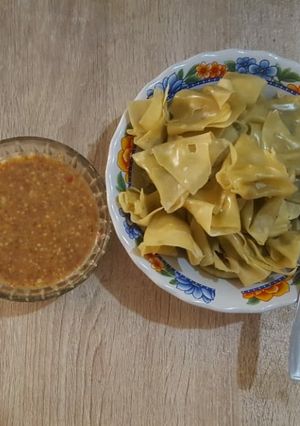Foto resep Siomay Aci Bumbu Kacang