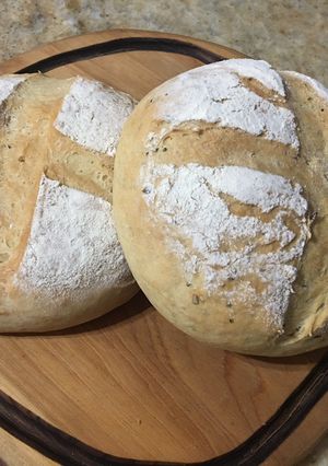 Una foto de Pan de campo