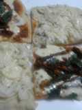 Pizza con polvo royal