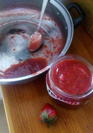 Foto resep Selai Strawberry Homemade