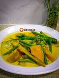 Masak lemak cili padi ikan selar dan labu kuning