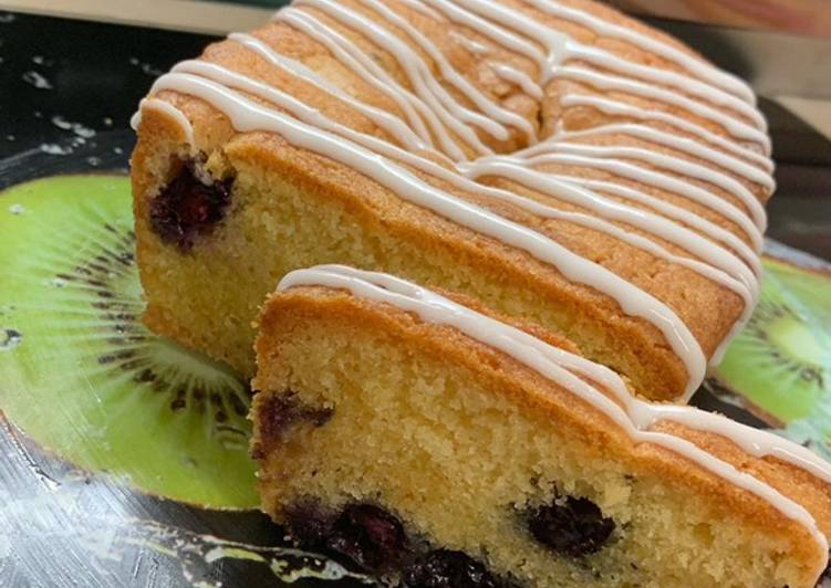 Step-by-Step Guide to Make Homemade Amy’s Lemon &amp; Blueberry Loaf Cake