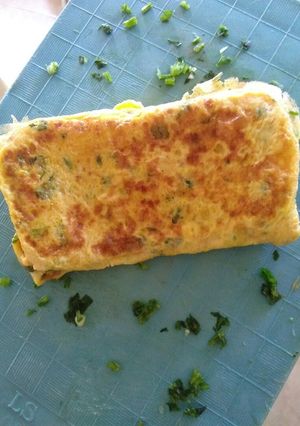 Foto resep Roti Panggang Selimut Telur Mayonais Pedas