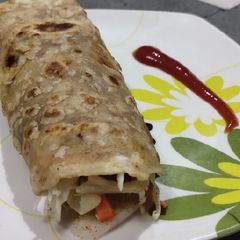 Vegetable frankie A picture of Vegetable frankie.