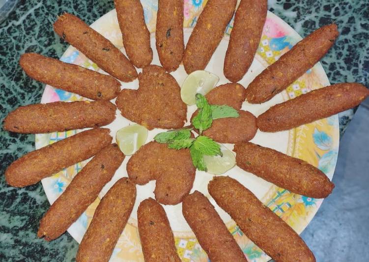 How to Prepare Crunchy soyabean kababs