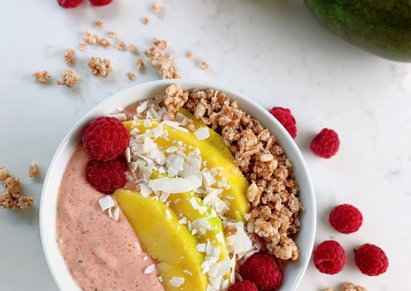 Smoothie bowl de Mango