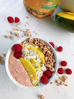 Una foto de Smoothie bowl de Mango