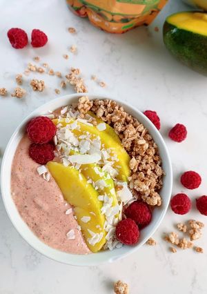 Una foto de Smoothie bowl de Mango