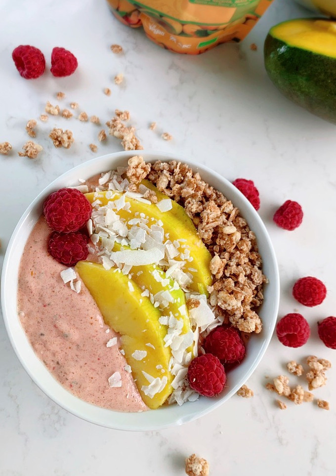 Una foto de Smoothie bowl de Mango