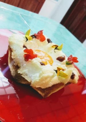 Una foto de Tostada de huevo con un toque especial