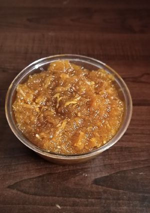 A picture of Aam Chunda - Gujarati Mango Chunda.