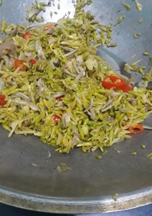 Foto resep Oseng bunga pepaya no pahit
