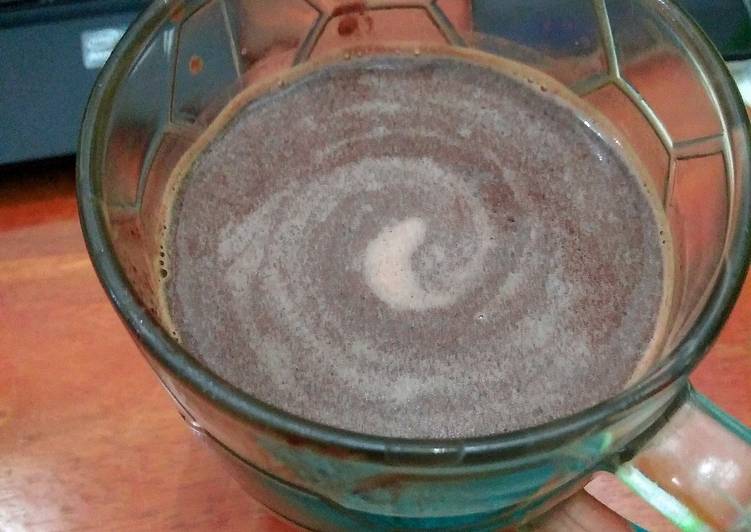 Tutorial membuat Hot Chocolate Orange mantap