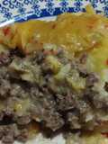 Pastel de Papa con Topping de Relleno de Humita