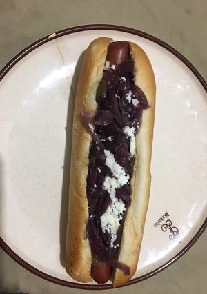 Foto principal de Perrito con cebolla caramelizada