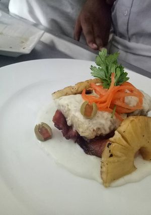 A picture of Fish Mornay.