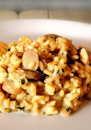 Une photo de 🇫🇷 🇬🇧 Risotto champion 🍄 (Healthy) - PLA008