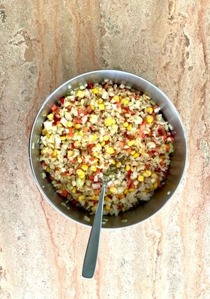 Una foto de Ensalada de trigo 🌾